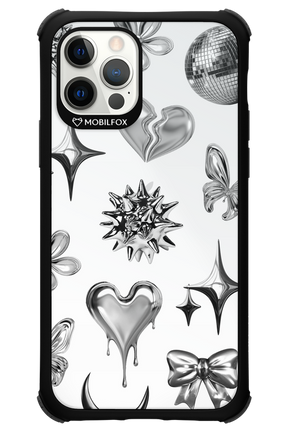 Silver Zone Transparent - Apple iPhone 12 Pro