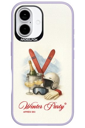 Winter Ski Party - Apple iPhone 16