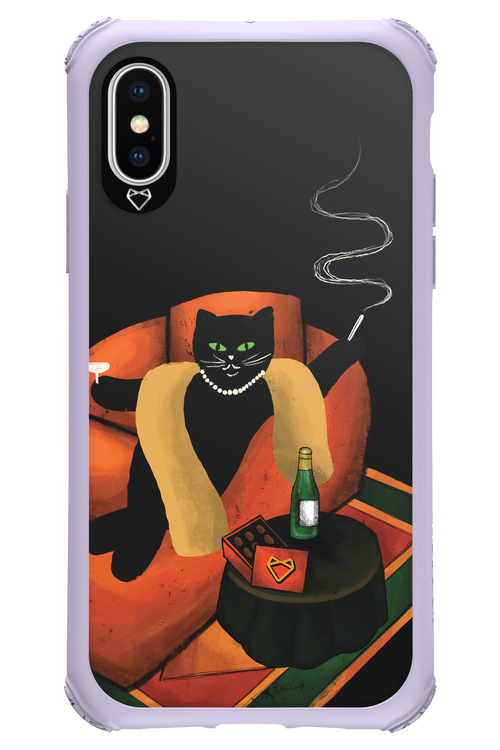 Black Cat - Apple iPhone XS