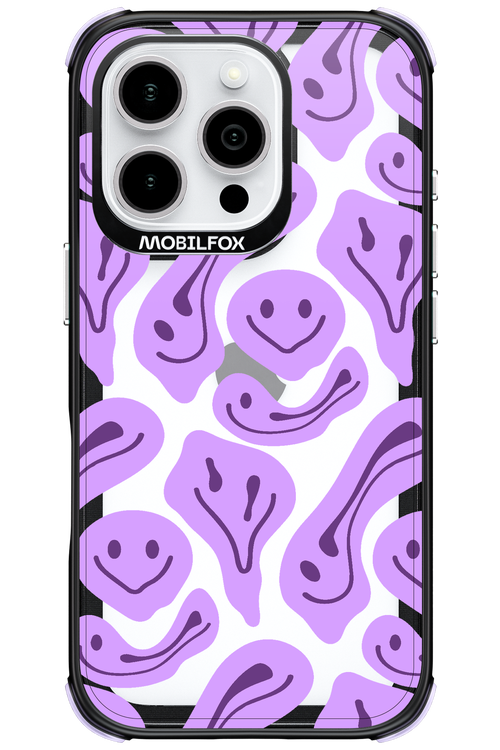 Fluid Smiley Purple - Apple iPhone 16 Pro