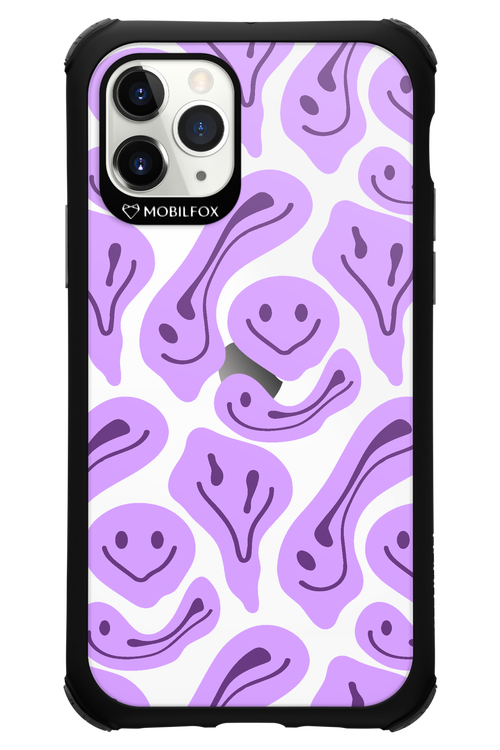 Fluid Smiley Purple - Apple iPhone 11 Pro