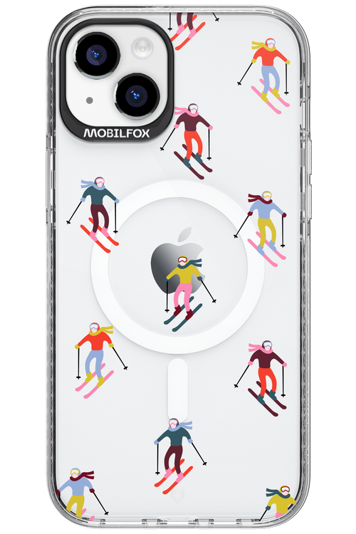 Snow Motion (Transparent) - Apple iPhone 15 Plus