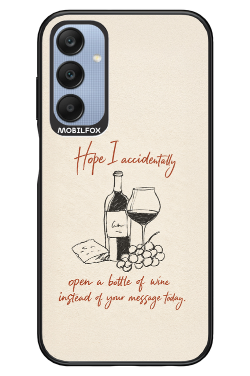 Bottle of wine 2.0 - Samsung A25