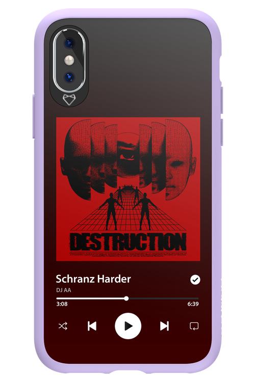 Destruction - Apple iPhone X