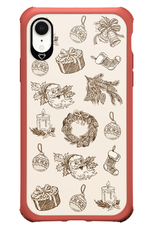 Christmas Paper - Apple iPhone XR
