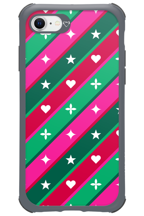 Christmas Stripes - Apple iPhone 8