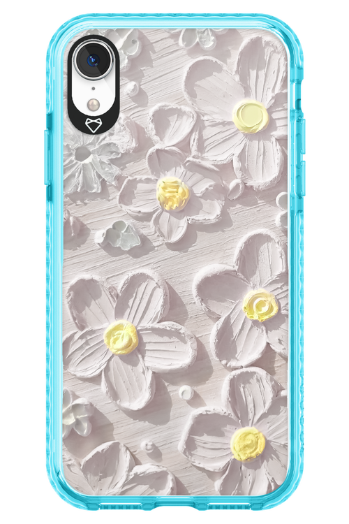 White Flowers - Apple iPhone XR