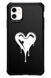 Heart Black - Apple iPhone 11