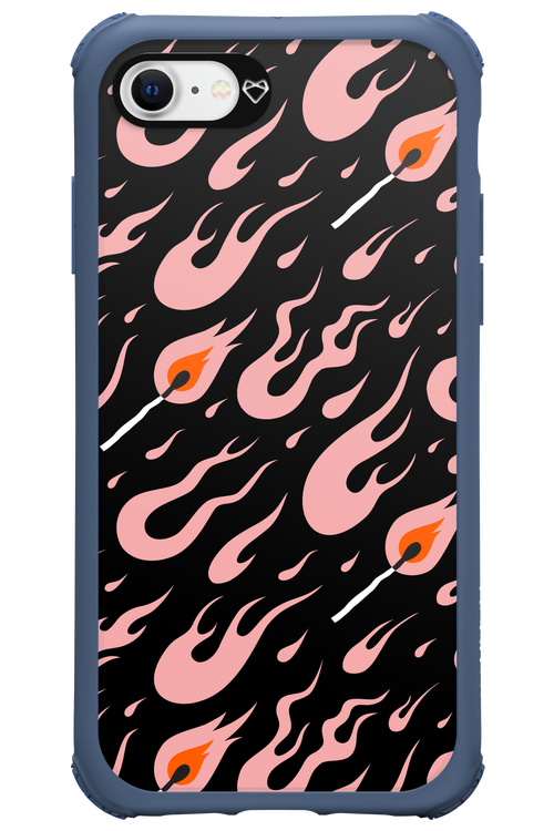 Hot Flames - Apple iPhone 8