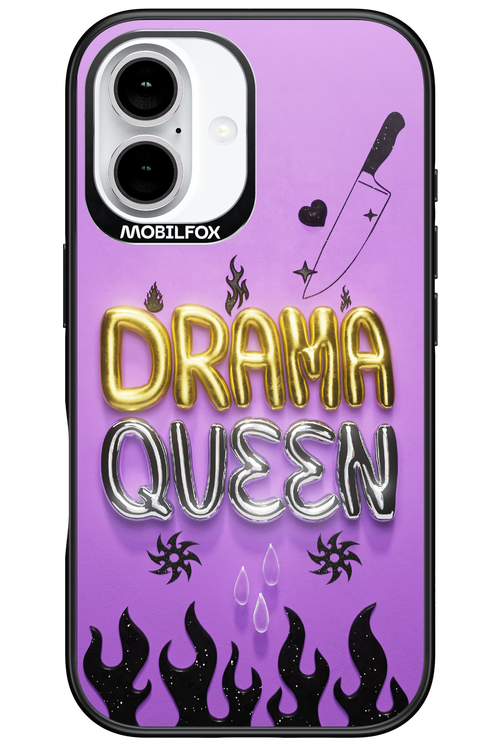 Drama Queen Purple - Apple iPhone 16