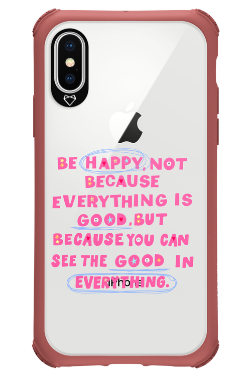 Be Happy 2.0 - Apple iPhone X