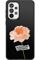 Flower Black - Samsung Galaxy A73