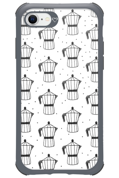 Retro Caffee - Apple iPhone 8