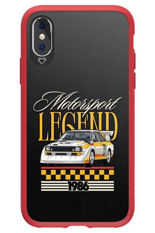 Motorsport legend - Apple iPhone X
