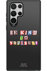 Be Kind To Yourself Black - Samsung Galaxy S22 Ultra