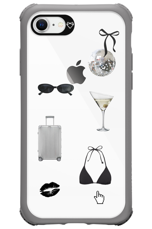 Silver Summer - Apple iPhone 8