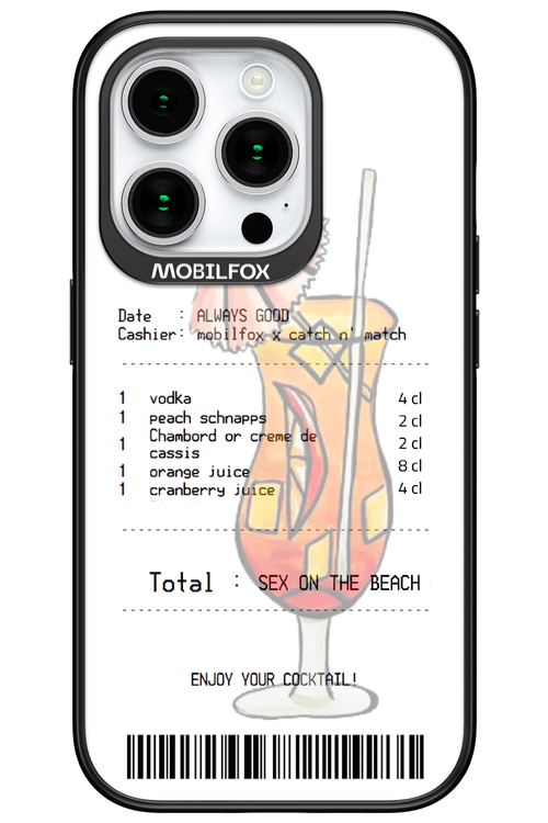 sex on the beach cocktail - Apple iPhone 15 Pro