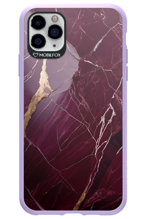 Burgundy Marble 2.0 - Apple iPhone 11 Pro Max