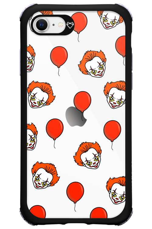 Mystery Clown (Transparent) - Apple iPhone SE 2022