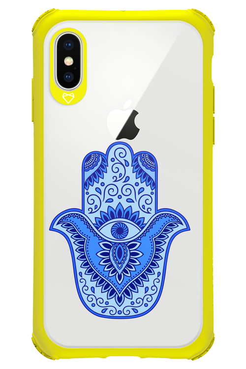 Hamsa Blue - Apple iPhone X