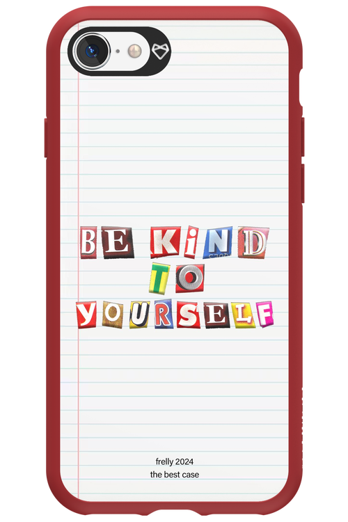 Be Kind To Yourself Notebook - Apple iPhone SE 2022