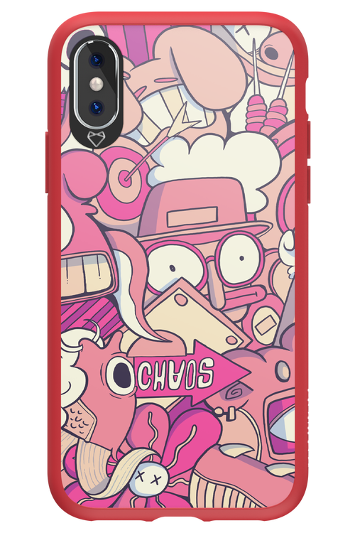Coral Chaos - Apple iPhone X