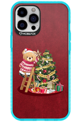 Christmas Bear (Burgundy) - Apple iPhone 12 Pro Max
