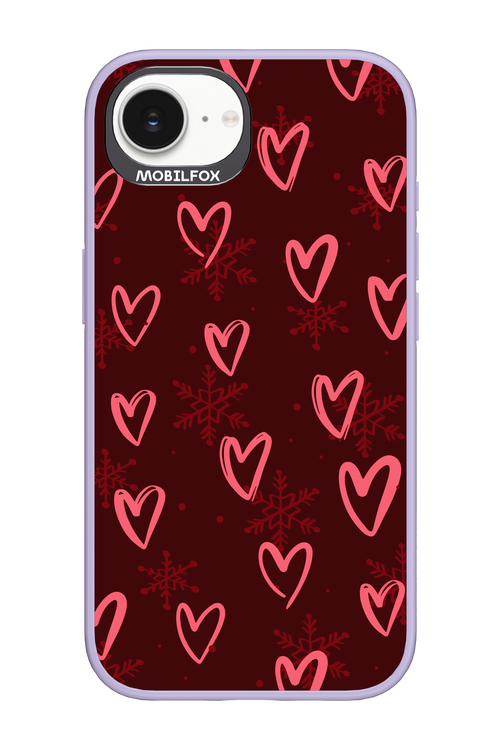 Christmas Hearts - Apple iPhone 16e