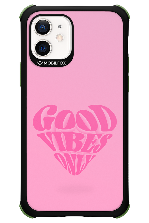 Good Vibes Heart - Apple iPhone 12