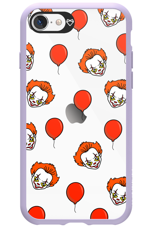 Mystery Clown (Transparent) - Apple iPhone SE 2022