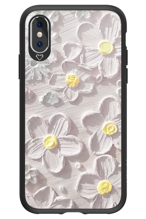 White Flowers 2.0 - Apple iPhone XS