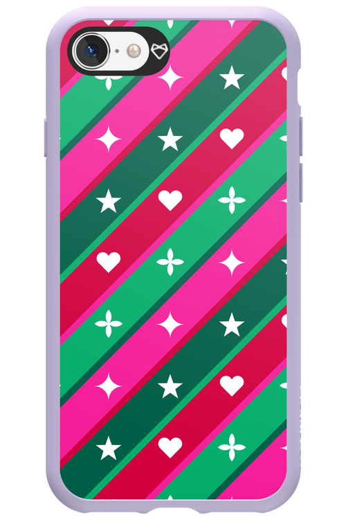 Christmas Stripes - Apple iPhone 8