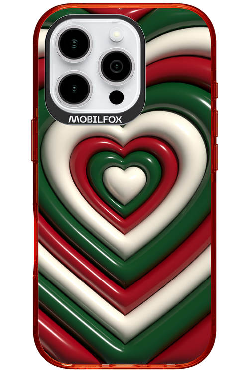 XMAS Hearts - Apple iPhone 16 Pro