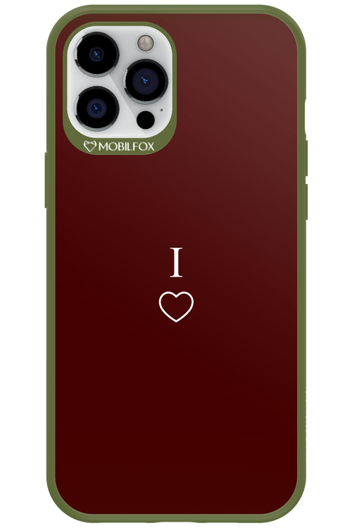 I Burgundia - Apple iPhone 12 Pro Max