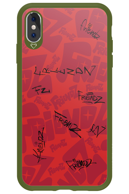 FRIENDZ Red - Apple iPhone XS Max