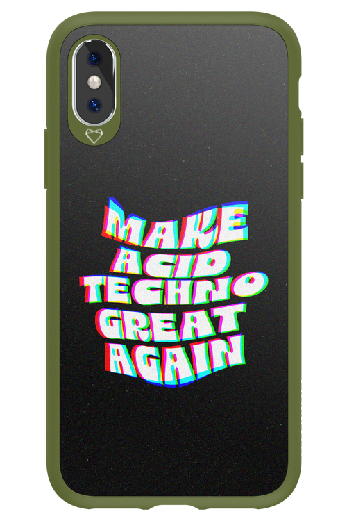 Acid Techno - Apple iPhone X