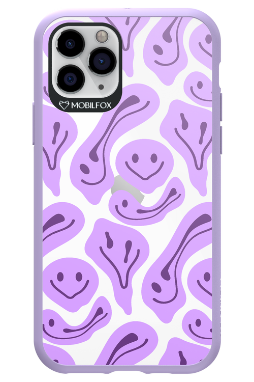 Fluid Smiley Purple - Apple iPhone 11 Pro