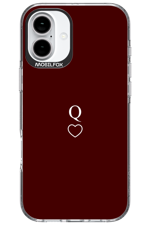 Q Burgundia 2.0 - Apple iPhone 16 Plus