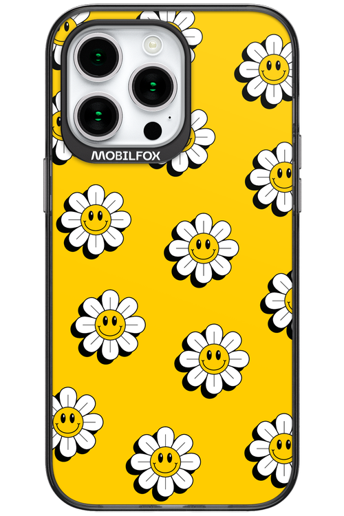 Smiley Flowers - Apple iPhone 15 Pro Max