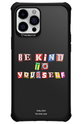 Be Kind To Yourself Black - Apple iPhone 12 Pro Max