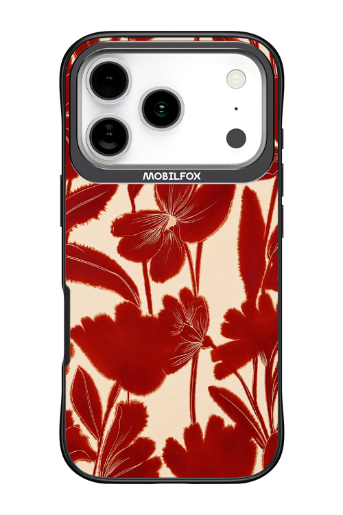 Burgundy Flowers 2.0 - Apple iPhone 17 Pro
