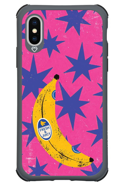 BANANA POP BLUE 2.0 - Apple iPhone XS