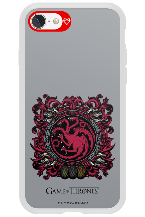 Fire and Blood. - Apple iPhone 8