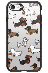 Scary Dachshund (Transparent) - Apple iPhone 7