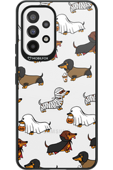 Scary Dachshund (Transparent) - Samsung Galaxy A53