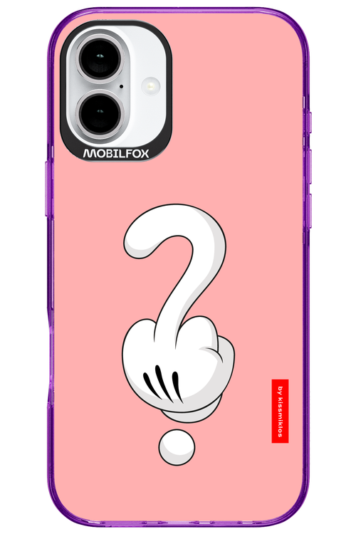 Fuck Hand (Pink) 2.0 - Apple iPhone 16 Plus