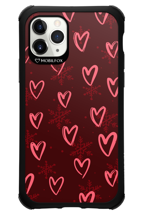 Christmas Hearts - Apple iPhone 11 Pro