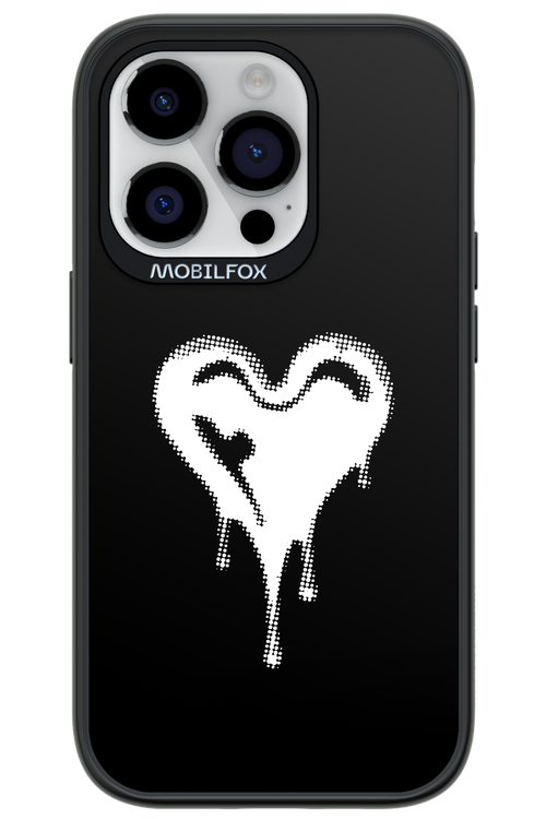 Heart Black - Apple iPhone 14 Pro