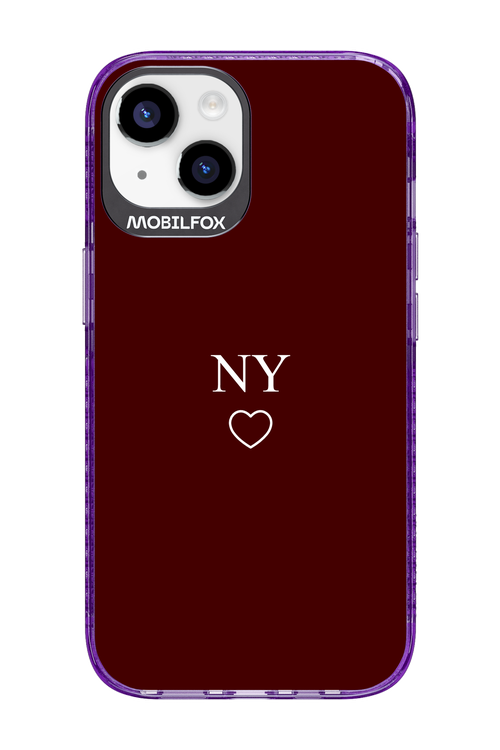 NY Burgundia 2.0 - Apple iPhone 14