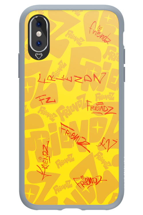 FRIENDZ Yellow - Apple iPhone XS